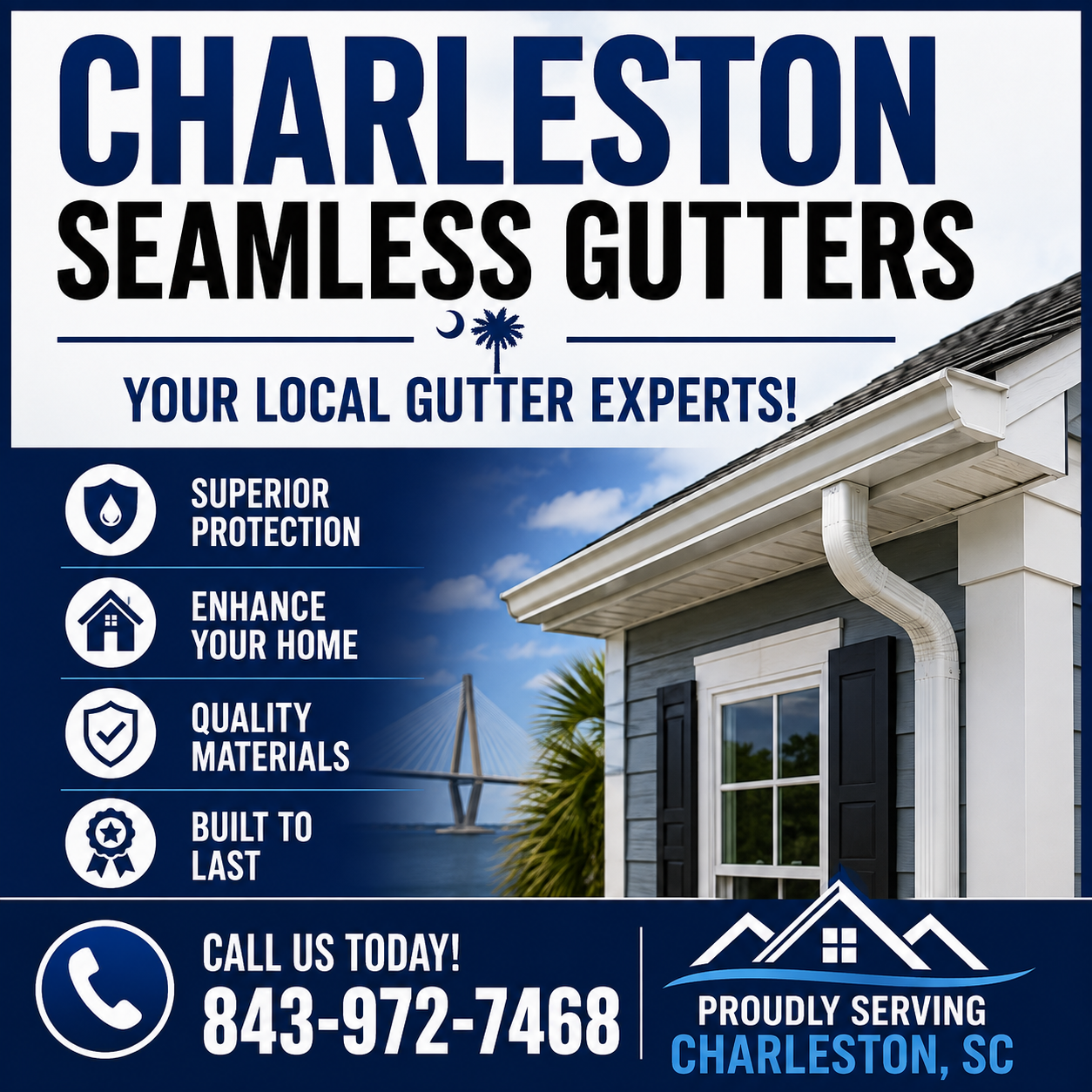 Charleston Seamless Gutters