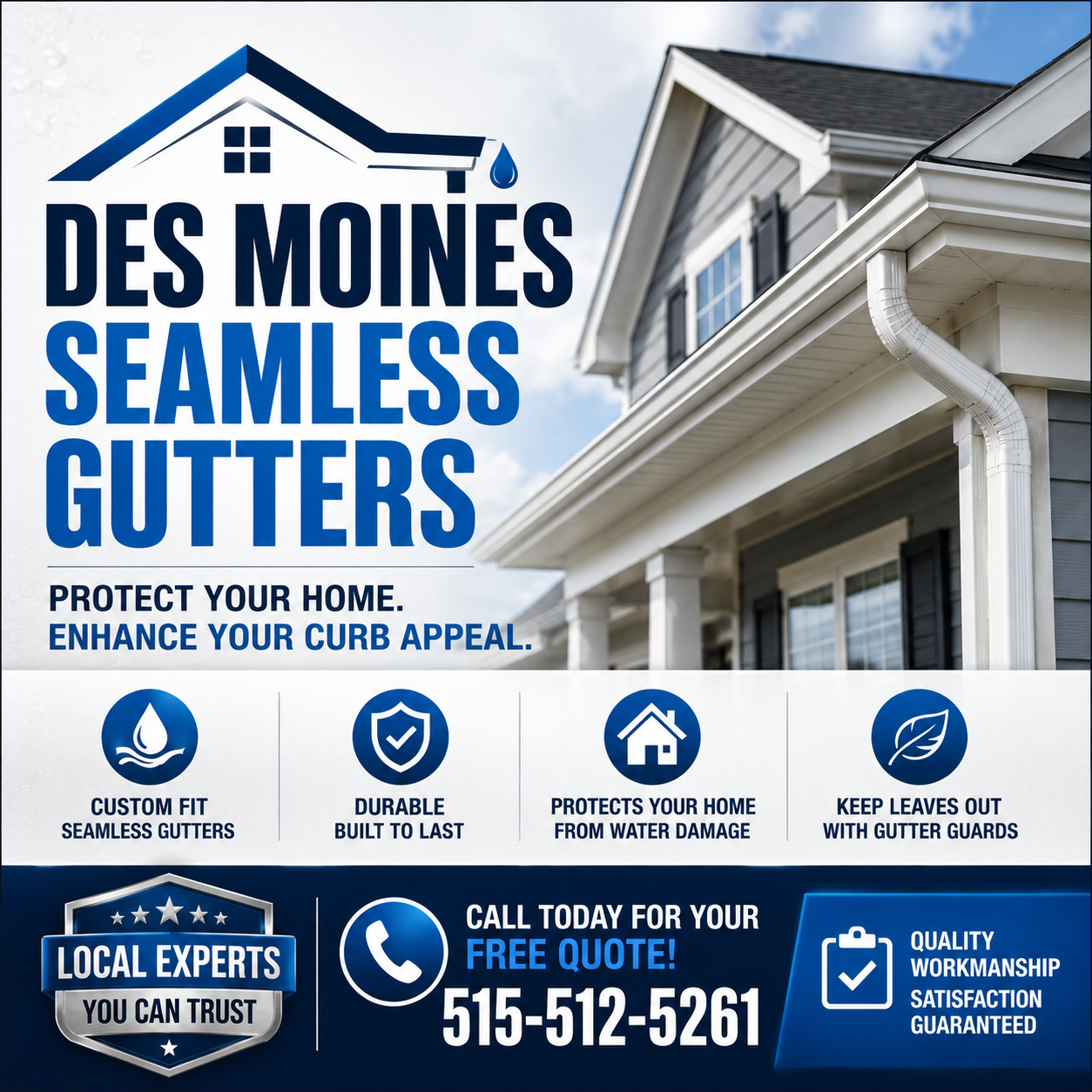 Des Moines Gutters